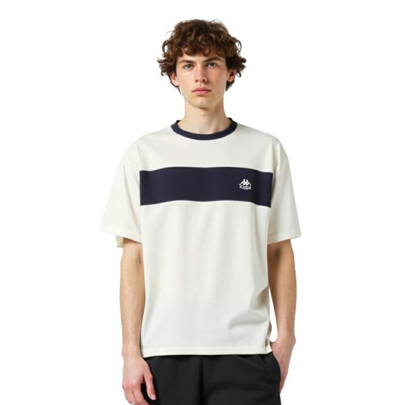メンズ カラーブロック切替半袖Tシャツ | トップス | Kappaオンライン