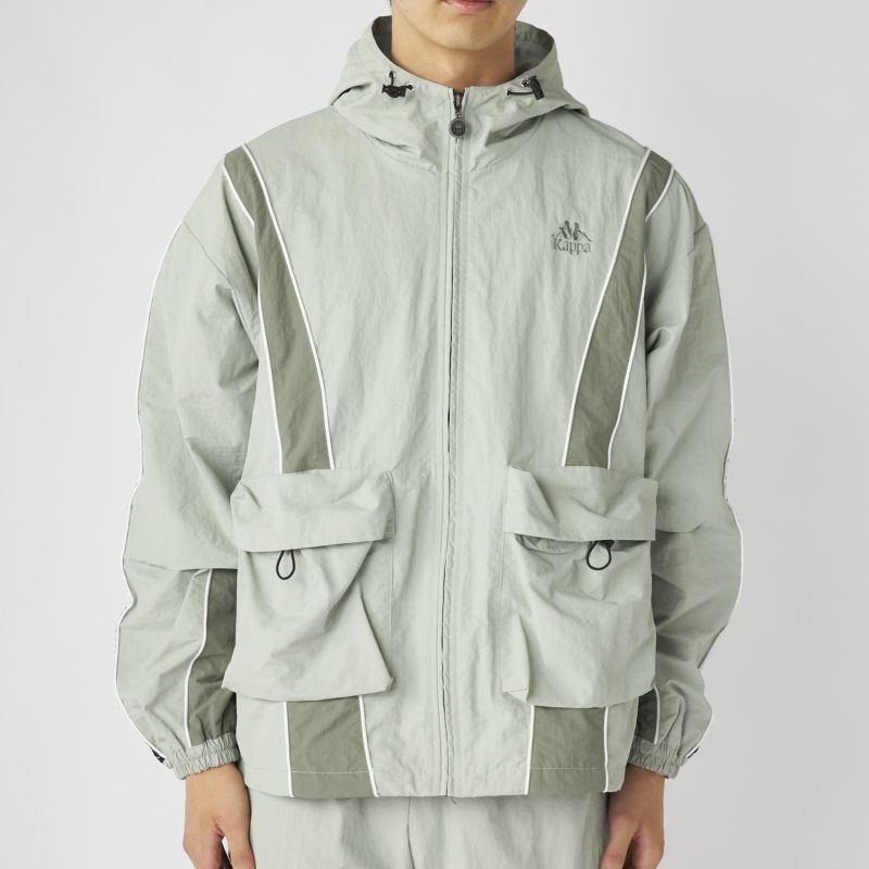 メンズ バンダラインナイロンジャケット | トップス | Kappaオンライン