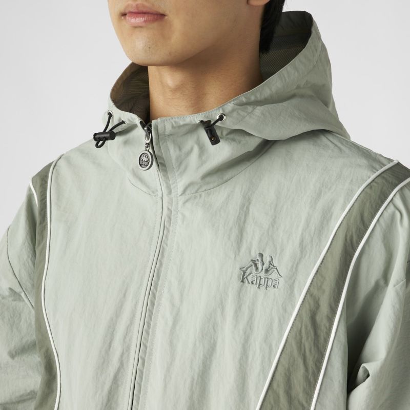 メンズ バンダラインナイロンジャケット | トップス | Kappaオンライン